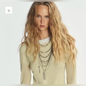 Zara 3-pack of Beaded Fringe Necklaces